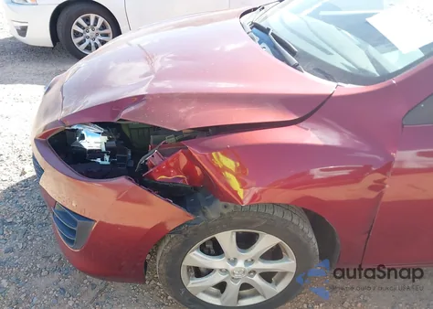 2010 Mazda Mazda3 I Touring z USA, uszkodzony, nr VIN JM1BL1SF4A1199069